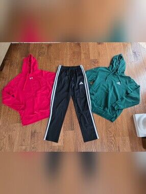 Mens Under Armour & Adidas Clothes Lot